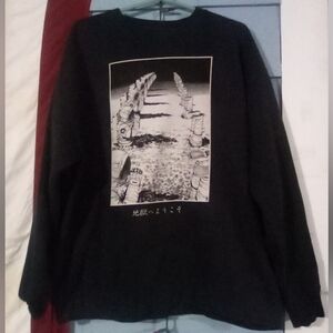 🌌Cool Praying Astronauts Sweatshirt, L🌃